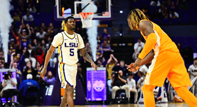 LSU's shot at knocking off a Top 5 team fell short (Photo: LSU Athletics)